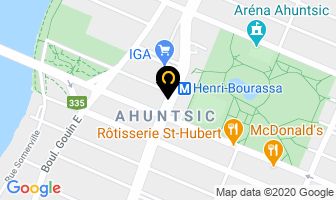 Tecnic Driving Schoolopen Ahuntsic in Montreal map