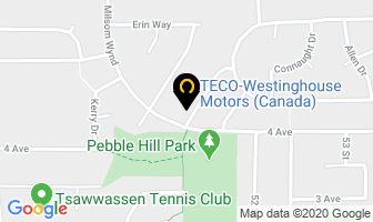 Teco-Westinghouse Motors (Canada) Inc in Delta map