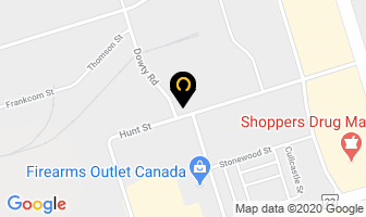 Ted Gibson's Auto Service in Barrie map