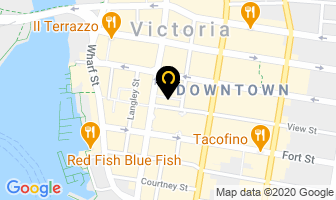 Ted Snider Financial in Victoria map