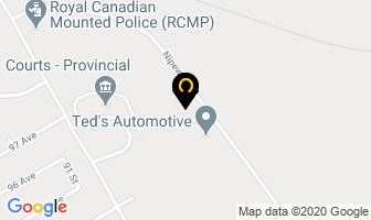 Ted's Automotive in Lac la Biche map