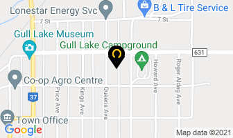 Ted's Vac Service Ltd in Gull Lake map
