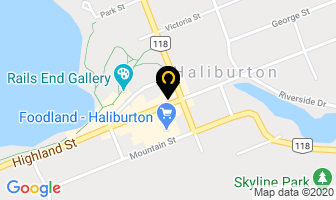 Tek Jewellers in Haliburton map