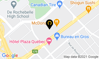 Teldig Inc in Ville de Québec map