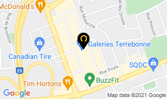 Telus in Terrace map