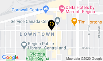 Telus in Regina map