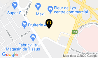 Telus Fleur De Lys Centre Commercial in Azilda map