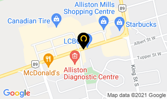 Telus Store - Alliston Mills Shopping Centre in Alliston map