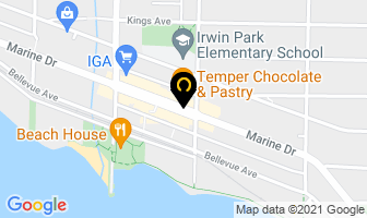 Temper Pastry in West Vancouver map