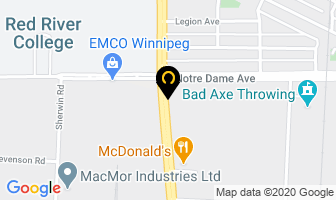 Tempo Petroleum in Winnipeg map