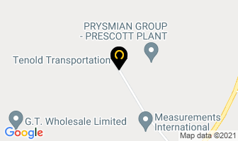 Tenold Transportation Inc in Prescott map