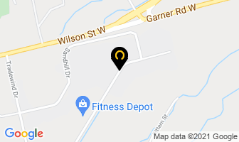 Terence Webster Design Associates Ltd in Hamilton map