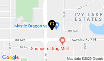 Terminal 51 in Grande Prairie map