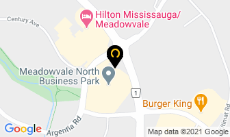 Terminal Van Gogh in Mississauga map