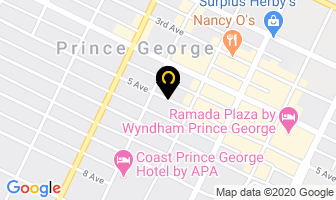 Terra Registry Services Ltd in Prince George map