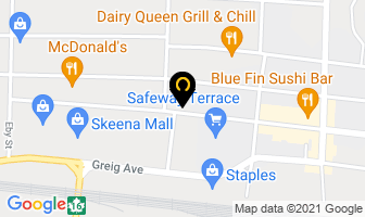Terrace Beauty Nail Salon in Vernon map