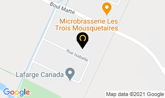 Terrapex Environnement Ltee in Brossard map