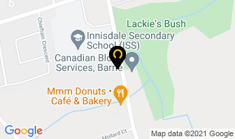 Terraprobe Inc in Barrie map