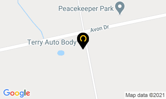 Terry Auto Body in Belmont map