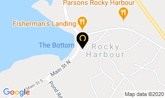 Terry's Bed & Breakfast in Rocky Harbour map