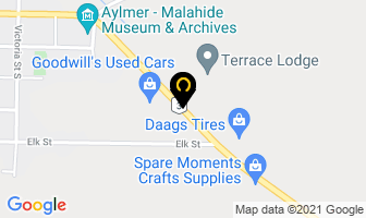 Terry's Candy Caravan in Aylmer map