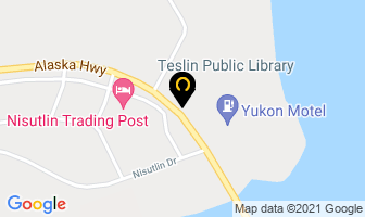 Teslin Public Library in Whitehorse map
