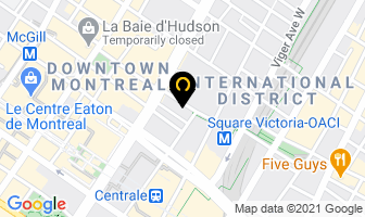 Teva Canada Innovation in Brantford map