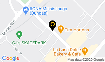 Tex Colors Inc in Mississauga map