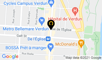 Tg Cabinet D'avocat in Verdun map