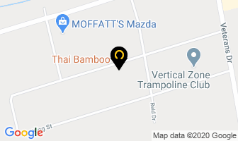 Thai Bamboo Restaurant in Barrie map