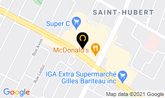 Thai Express in Longueuil map