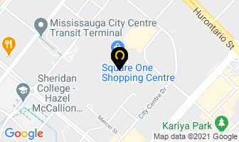 Thai Express in Mississauga map
