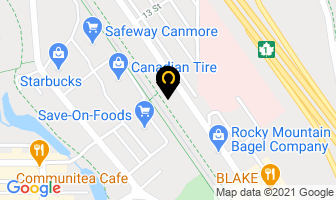 Thai Pagoda Restaurant in Canmore map