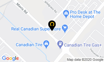 Tha&iuml; Express in Mississauga map