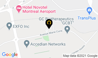 Thales Canada Inc in Brantford map