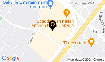 The 3 Brewers in Oakville map