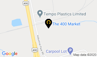 The 400 Market in Sherbrooke map