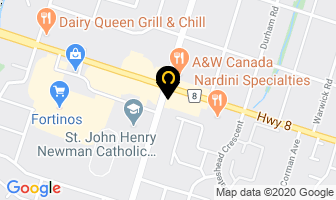 The Accounting Place in Hamilton map