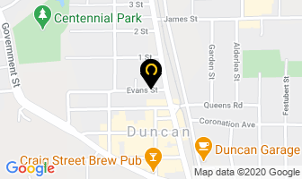 The Alano Club in Duncan map
