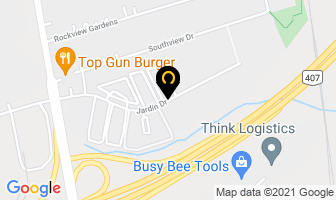 The American Eagle Wheel Corporation in Concord map