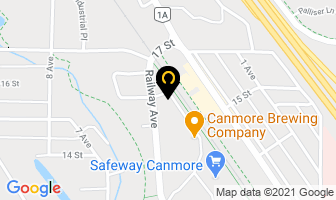 The Appliance Place in Canmore map