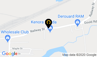 The Auto Shop in Kenora map