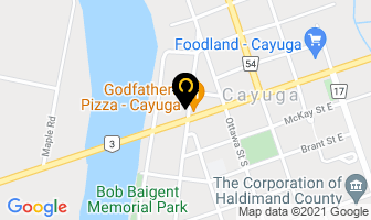 The Back 40 in Amherstburg map