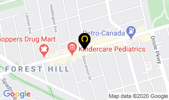 The Bagel House Express in Toronto map