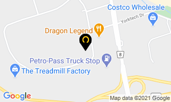 The Bake House in Markham map