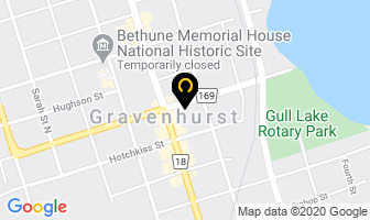 The Bakery in Gravenhurst map