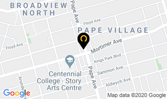 The Barbers in Orillia map