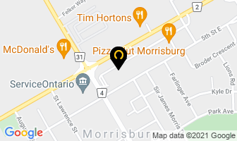 The Bargain! Shop in Morrisburg map