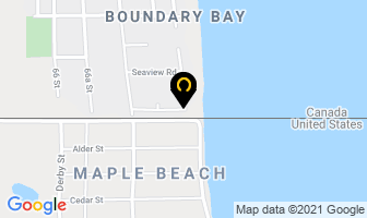 The Bayside Club in Delta map