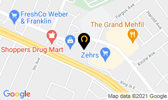 The Bettor Club in Kitchener map